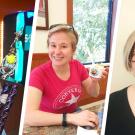 Collage of photos of Nicole Tardiff